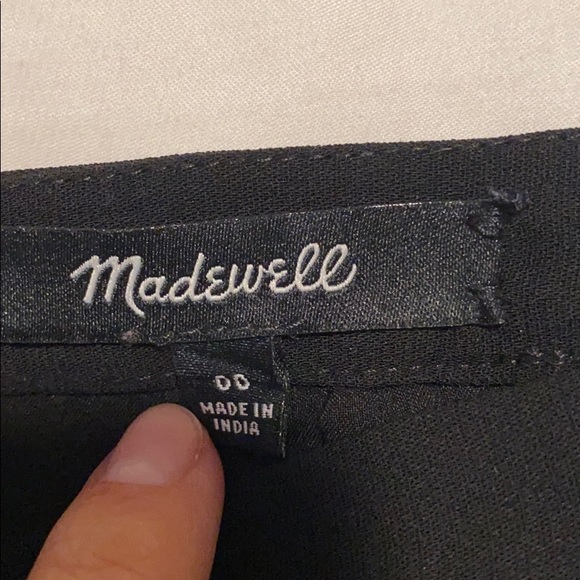 Madewell 00 black embroidered mini skirt - Picture 8 of 8